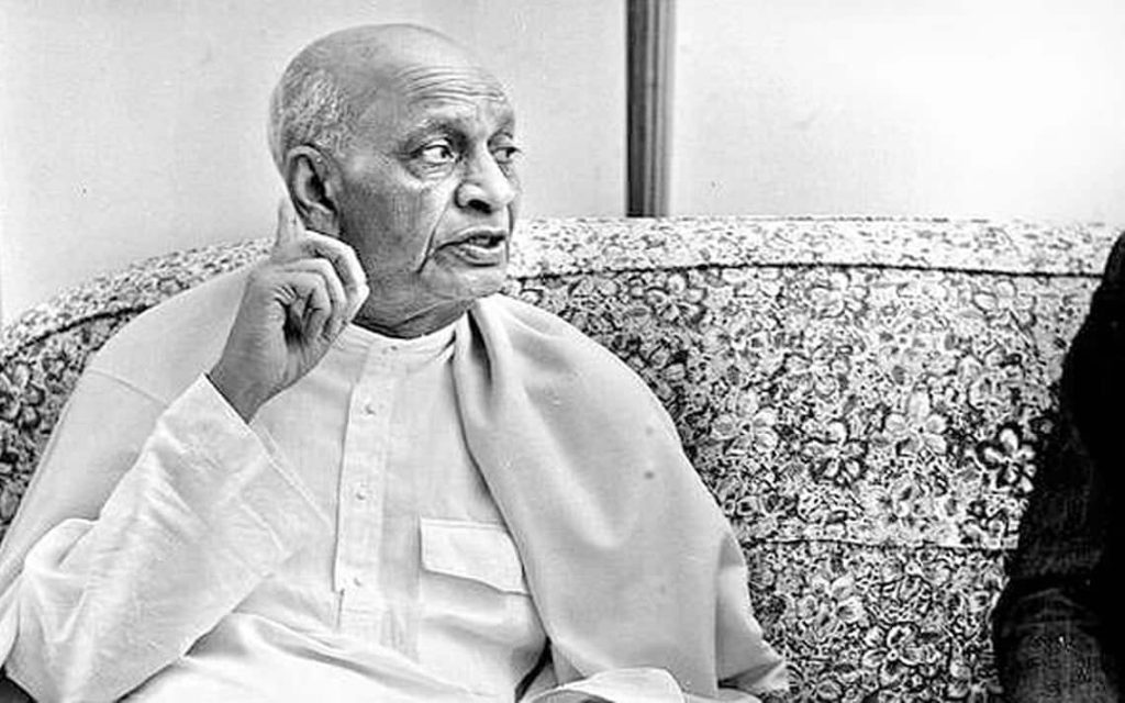 sardar Vallabhbhai Patel Biography in English