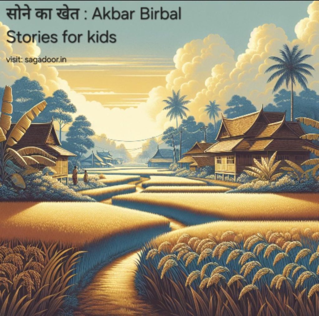 sone-ka-khet-Akbar-and-Birbal-Stories-for-kids