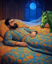 हरा घोड़ा अकबर बीरबल की कहानी