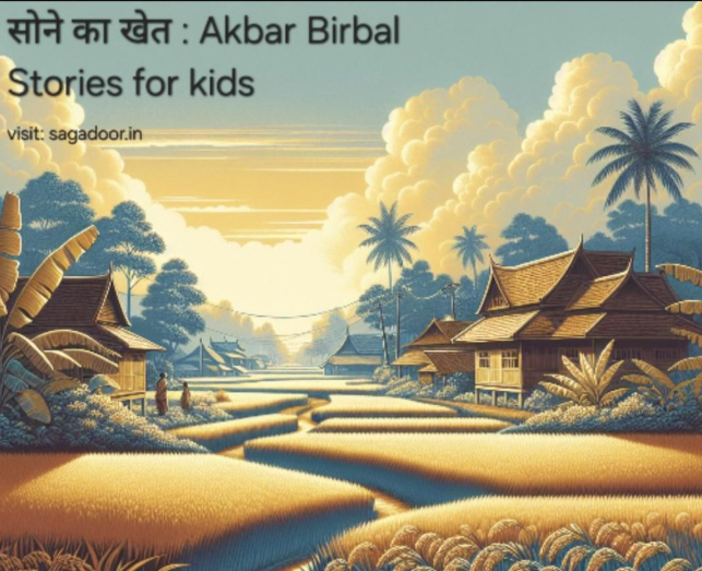 Sone ka khet Akbar birbal stories