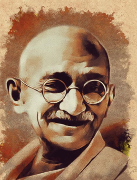 5 lines about mahatma gandhi