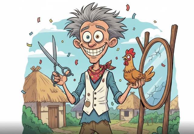 The Foolish Barber Akbar Birbal story