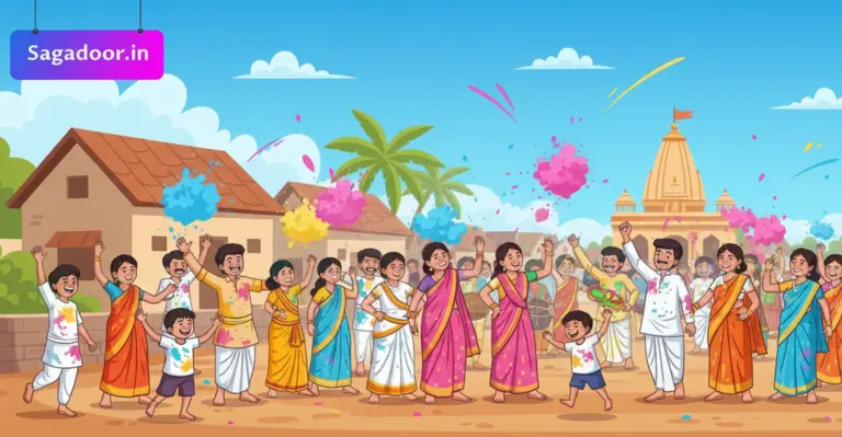 10 Lines on holi in english