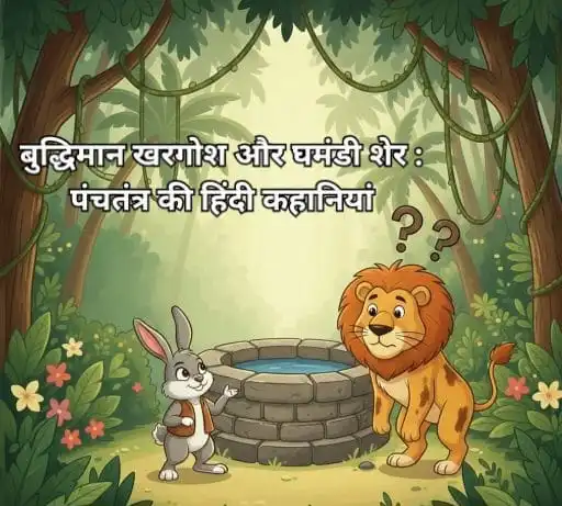 Khargosh aur sher ki kahani story