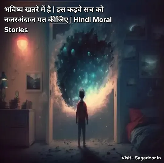 Bhavishya khatre mein hai kahani