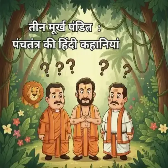 Teen Murk Pandit ki kahani