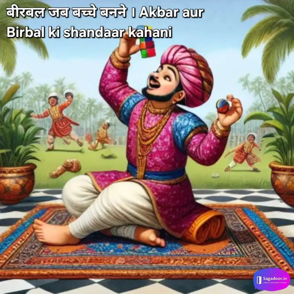 Birbal jab bacche bane akbar aur birbal