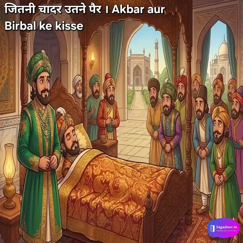 Jitni chadar utne pair akbar aur birbal ki choti kahani