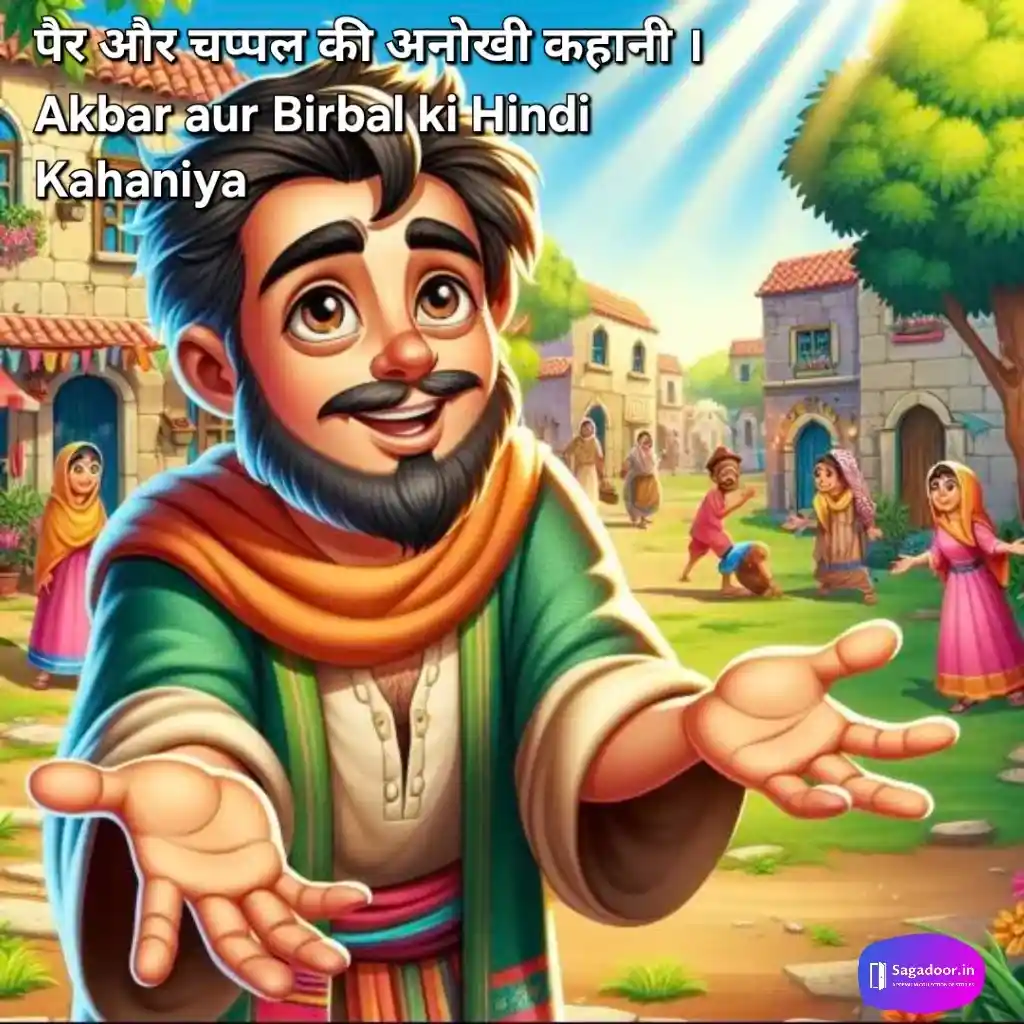 pair aur chappal akbar aur birbal ki hindi kahani