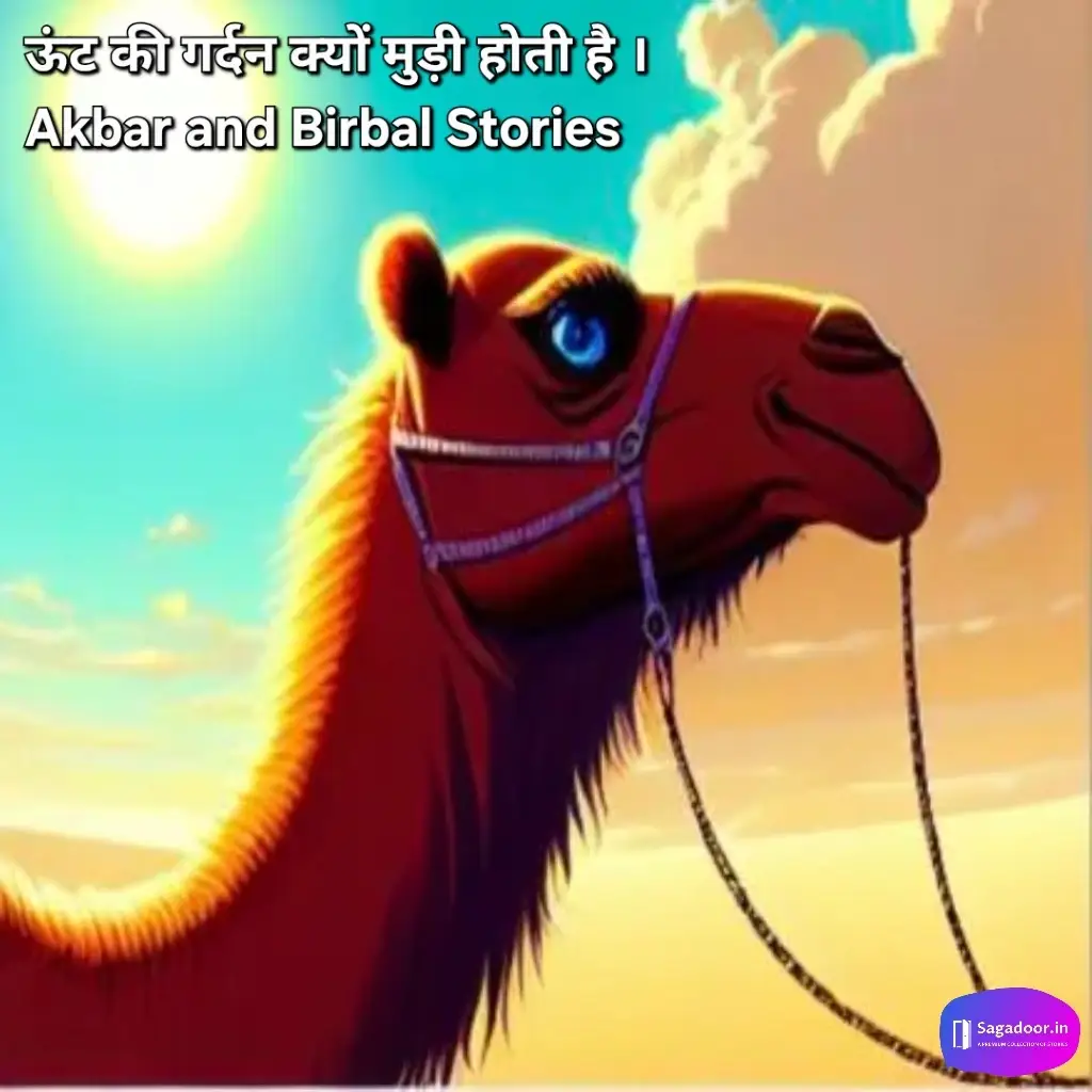 Uunth ki gardan kiyun mudi hoti hai akbar aur birbal