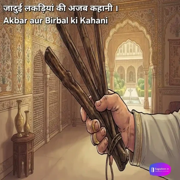 The Magical Stick : Akbar Birbal Story in Hindi